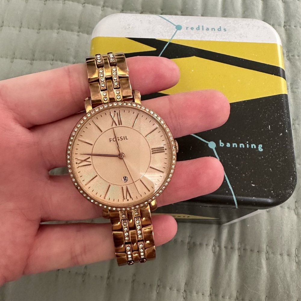 Fossil Rose Gold Women’s Watch